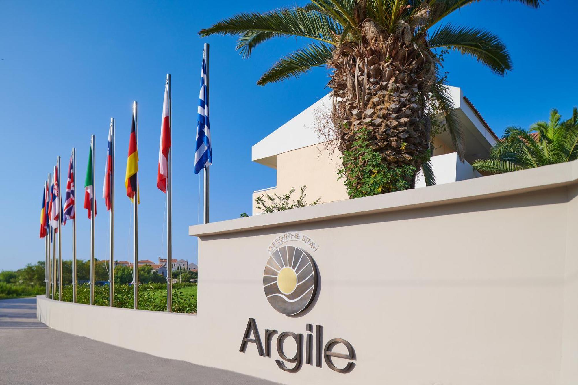 Argile Resort Mantzavináta Exterior foto